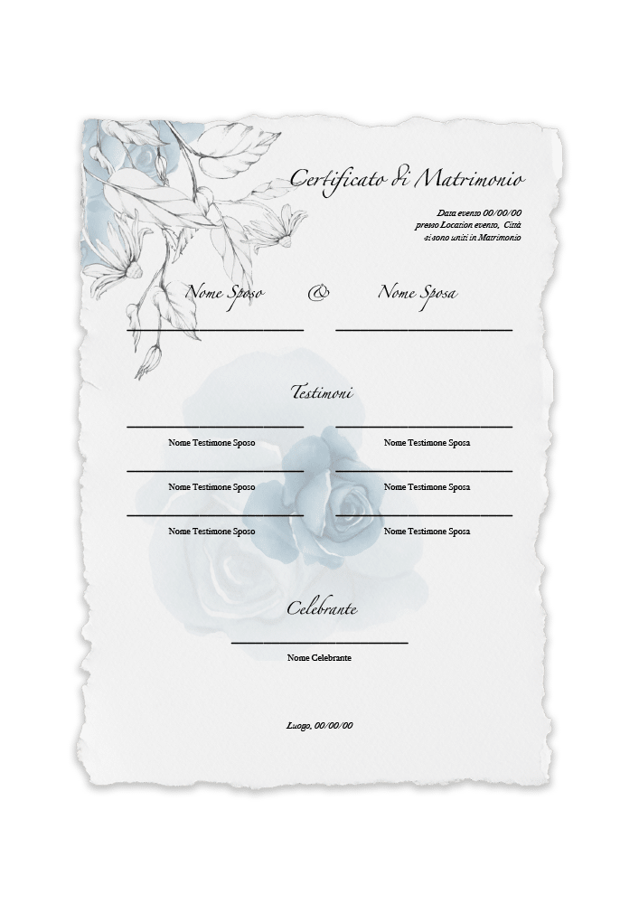 certificato-matrimonio-fiori-azzurri-abcwedding